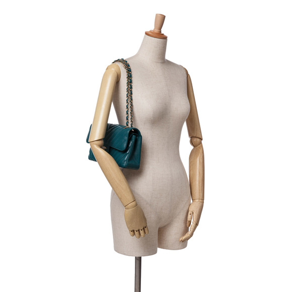 Pre-Loved Chanel Small Classic Chevron Caviar Double Flap - Picture 11 of 12